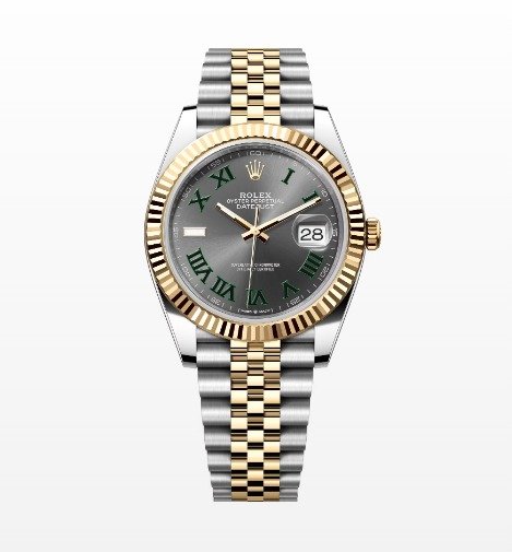 Rolex - Datejust Wimbledon Dial Fluted Bezel 41MM -126333