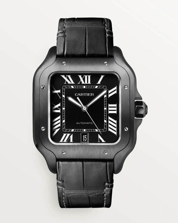 Cartier Santos de Cartier DLC Steel